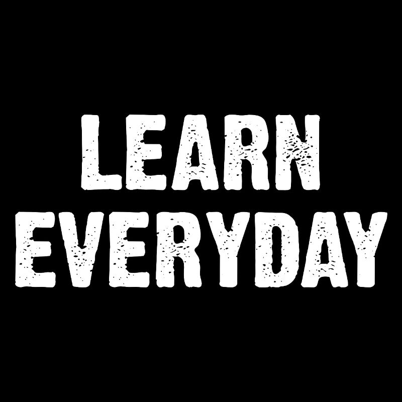 Learn Everyday Bold Typography