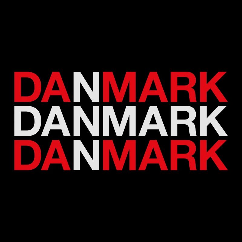 Danemark Danemark Danemark Drapeau