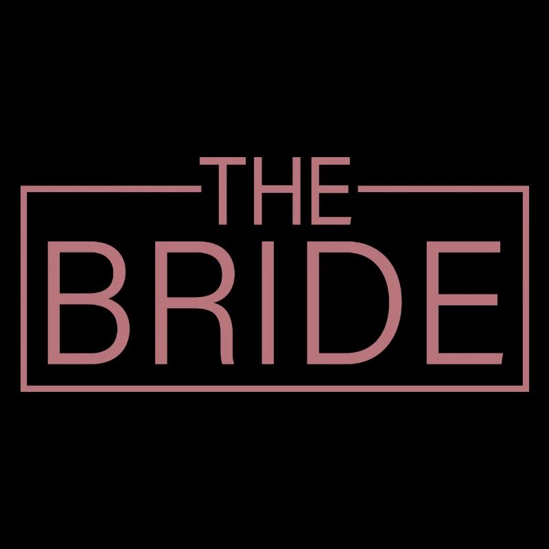 The Bride - Cool Matching Engagement Nappe