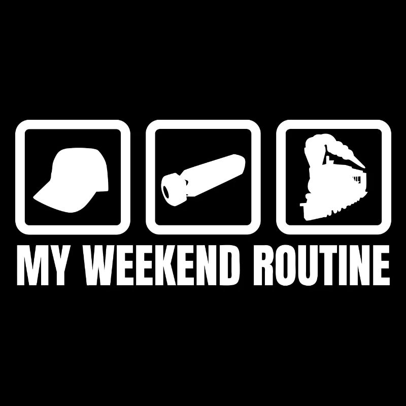 My weekend routine