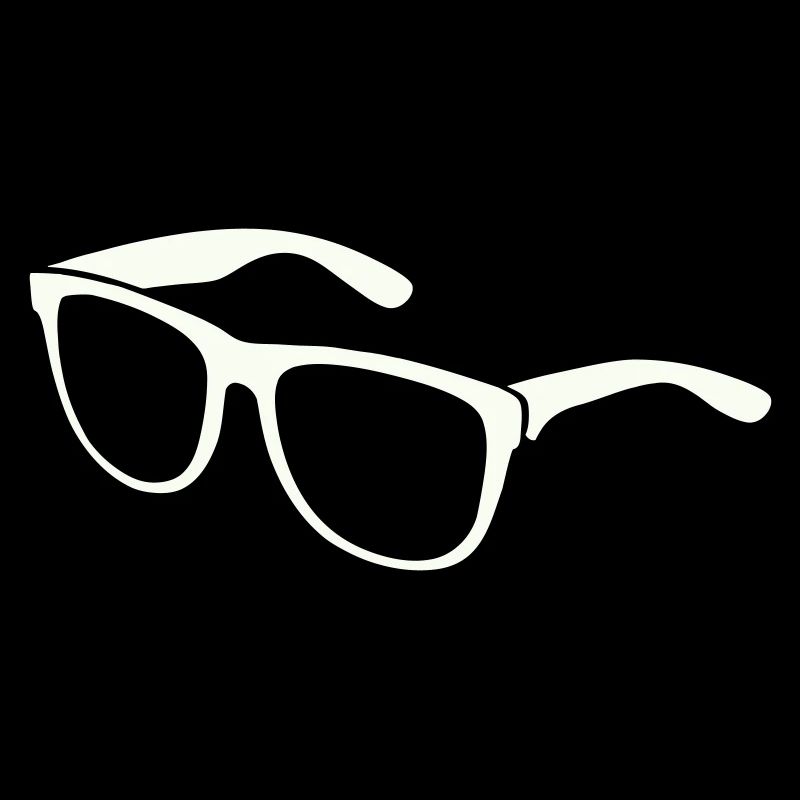 Sunglasses Silhouette Minimal Print