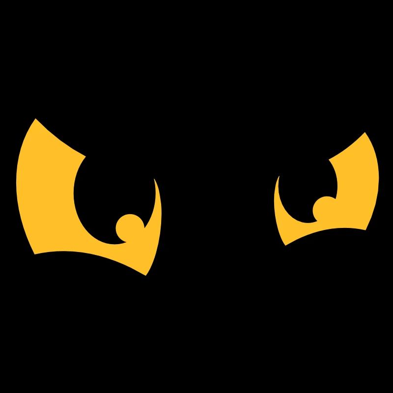 Two shining eyes