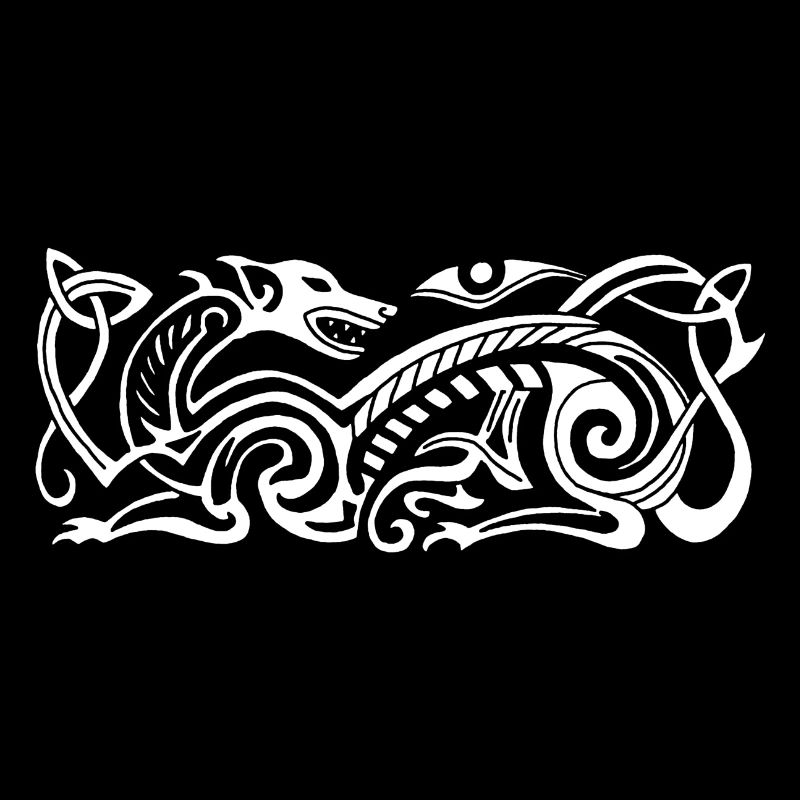 Chien de chasse celte (blanc)