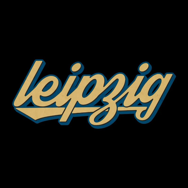 Leipzig Retro Script – Vintage Stadtlogo