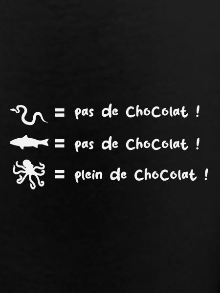 No chocolate!