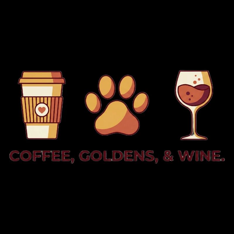Coffee Goldens And Wine Weekend Essentials