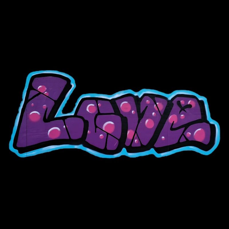 J’adore le style Bulle de Graffiti