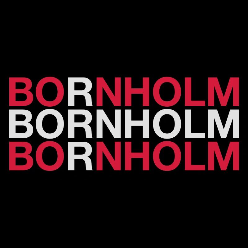 BORNHOLM Denmark Denmark Danish flag