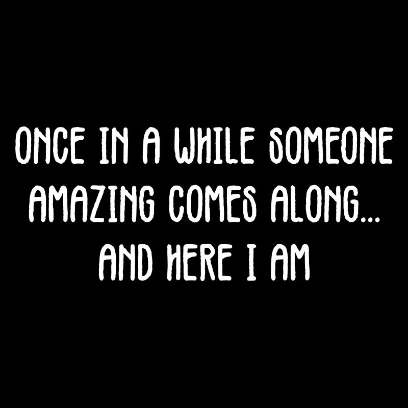 Once In A While Amazing Comes Along