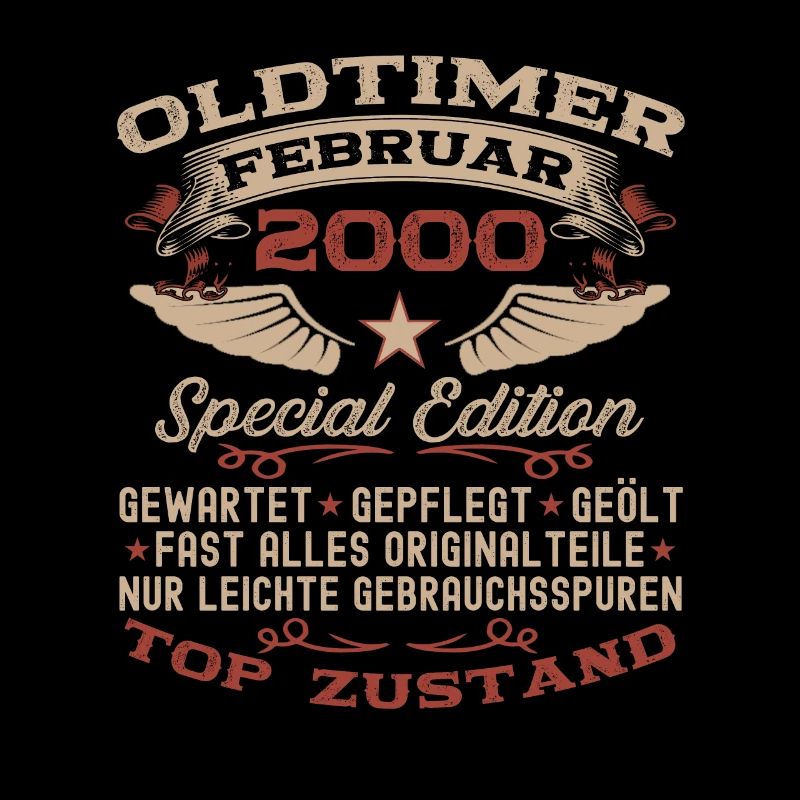 Oldtimer Februar Jahrgang 2000 Mann 23. Geburtstag