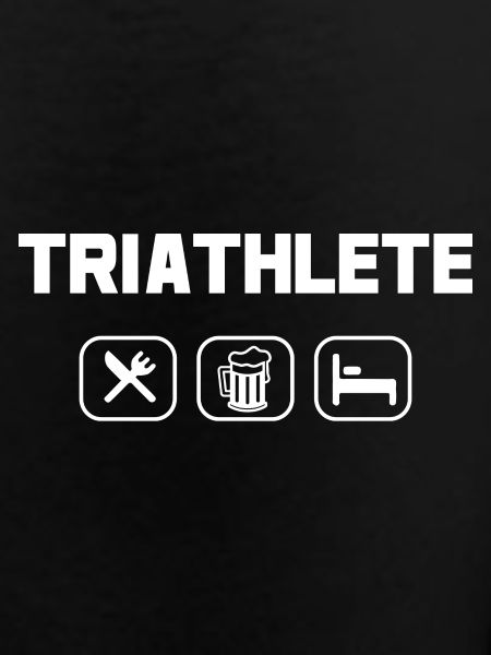 Triathlete Eat Beer Sleep
