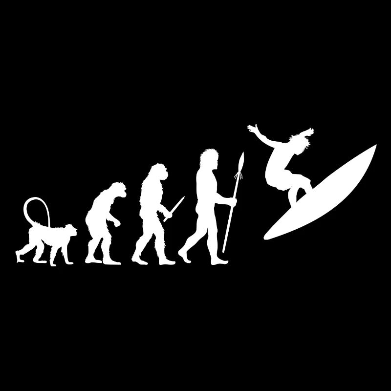 Evolution of surfing