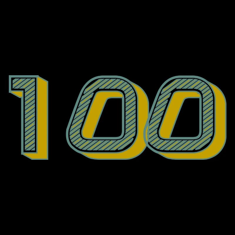 100. 100 YEARS. 100th ANNIVERSARY. BIRTHDAY 100