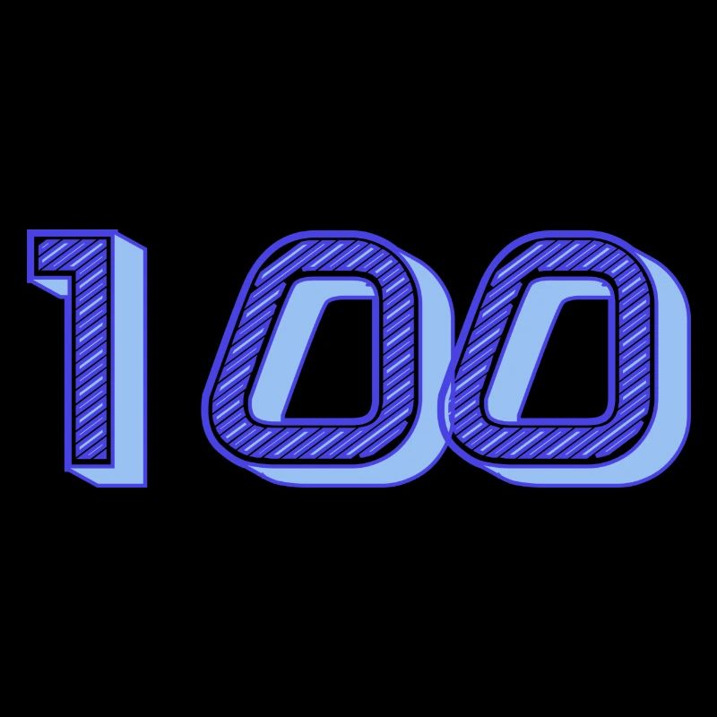 100. 100 YEARS. 100th ANNIVERSARY. BIRTHDAY 100
