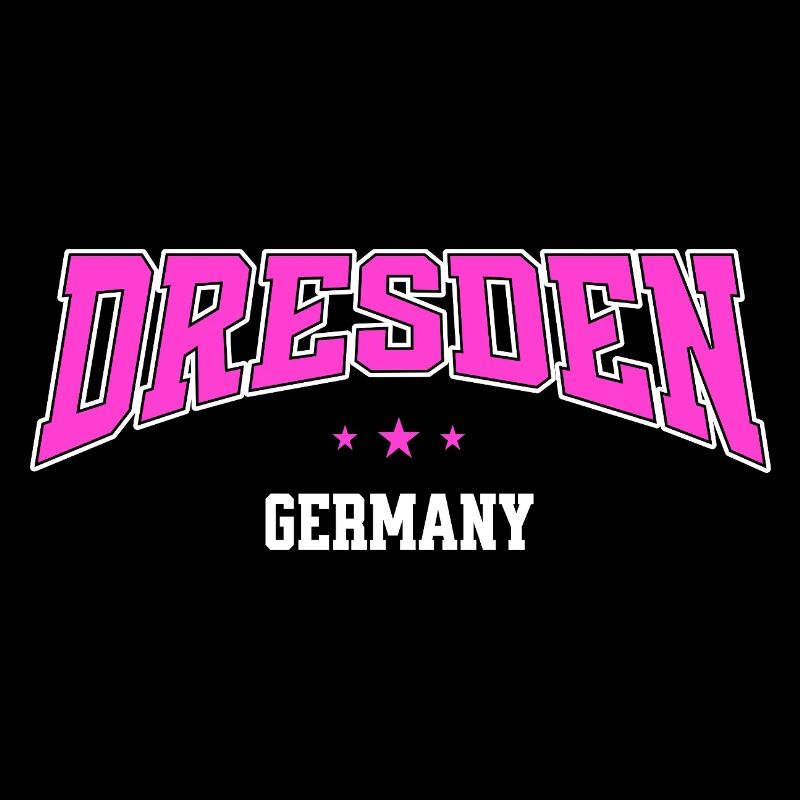 Dresden Germany Pink College Design