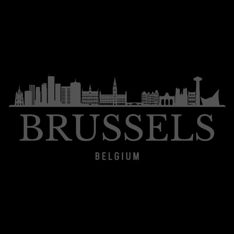 Brussels Belgium, Brussels skyline