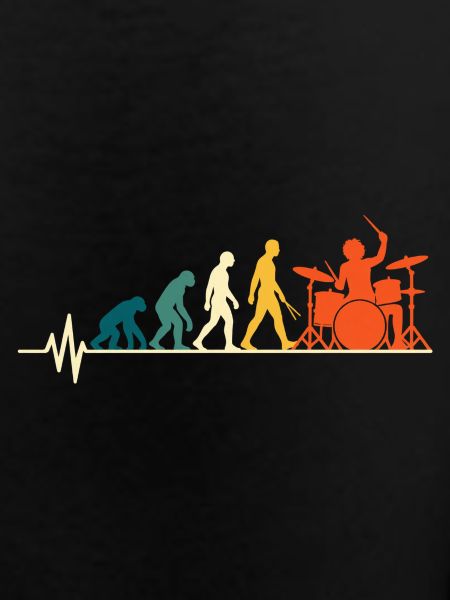 Schlagzeug Evolution – Drummer Herzschlag