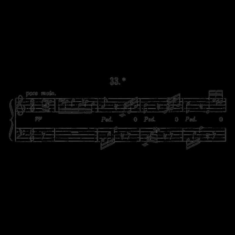 Conception de partitions de Beethoven pour Elise