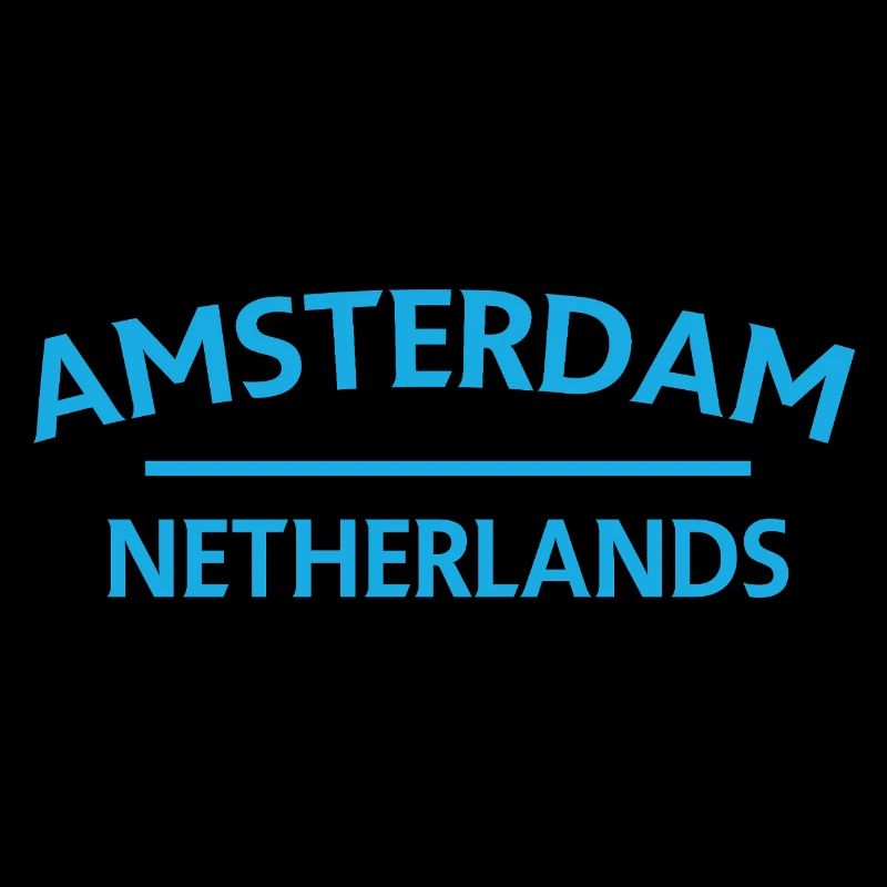 Amsterdam – Netherlands Textdesign