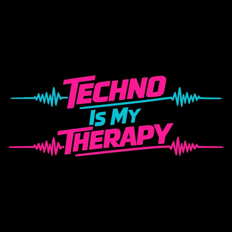 Techno Therapy Neon Wave