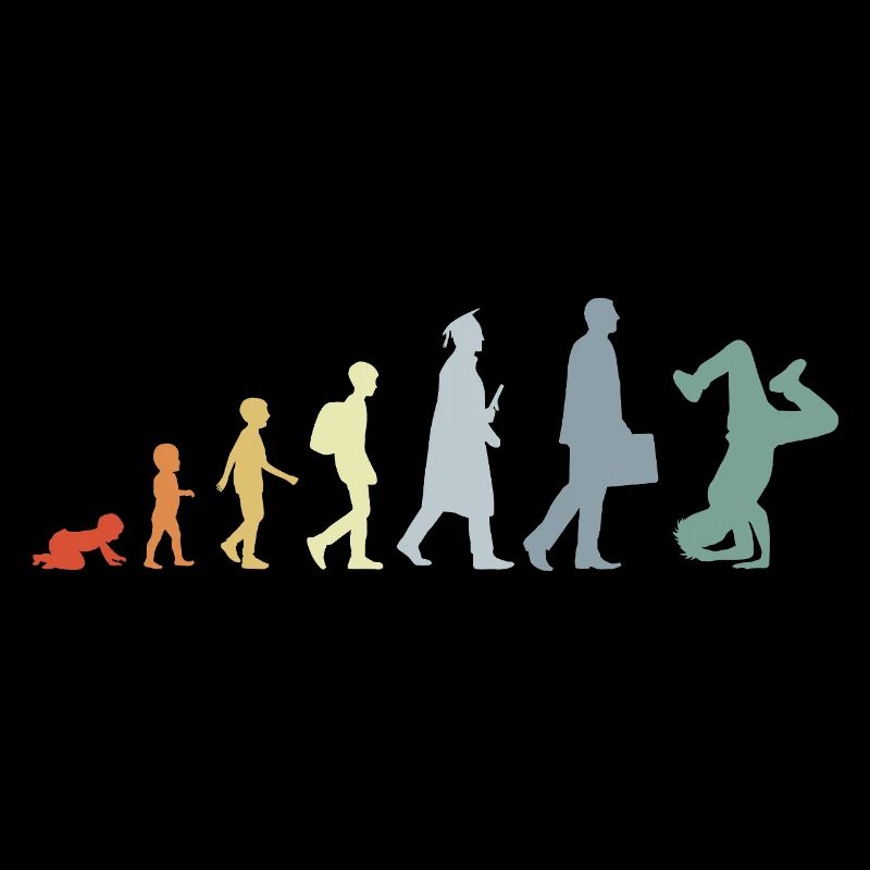 Vintage Breakdancer Evolution