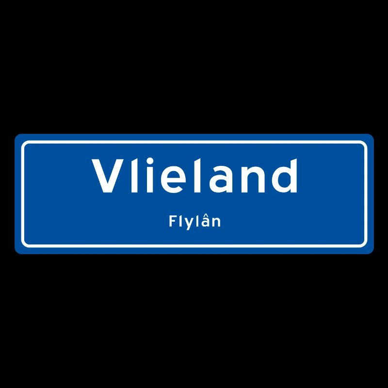 Panneau de nom de lieu Vlieland