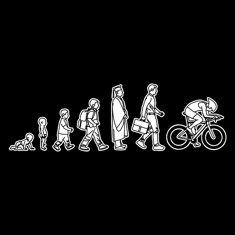 Evolution of a cyclist