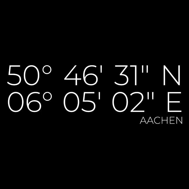 coordinates Aachen