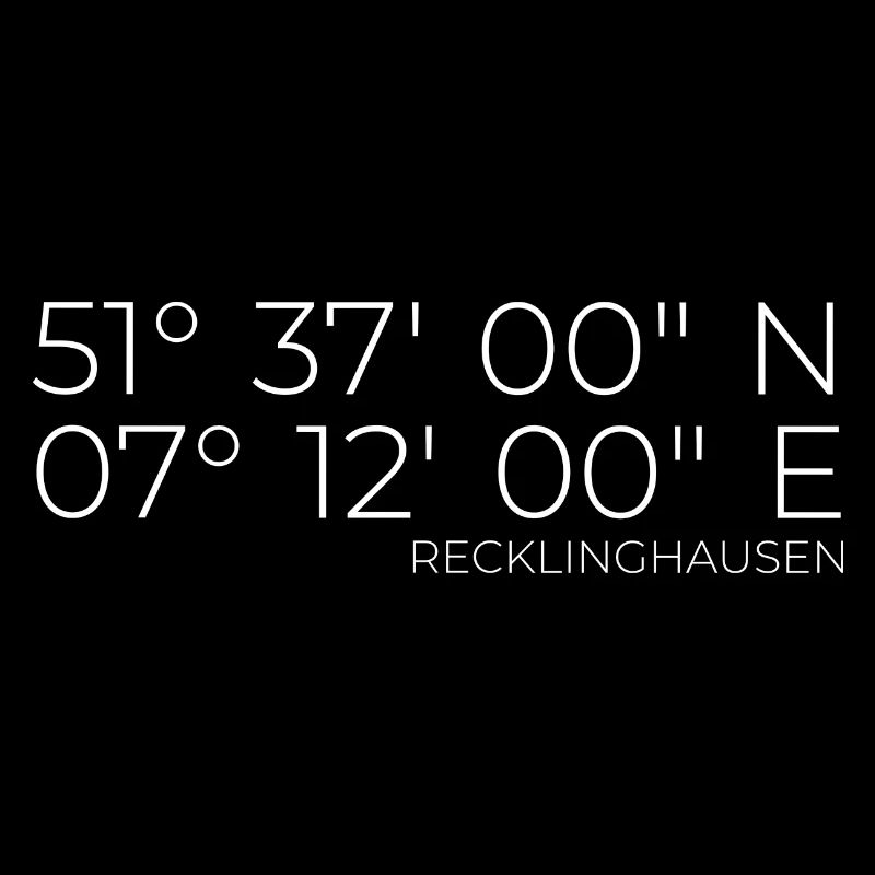 Coordinates Recklinghausen
