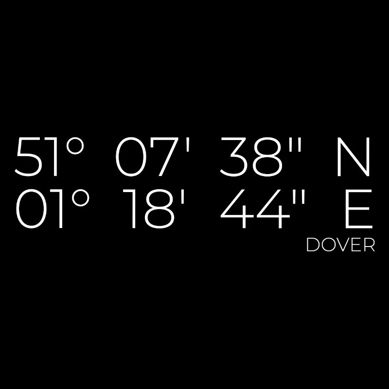Coordinates Dover Engand