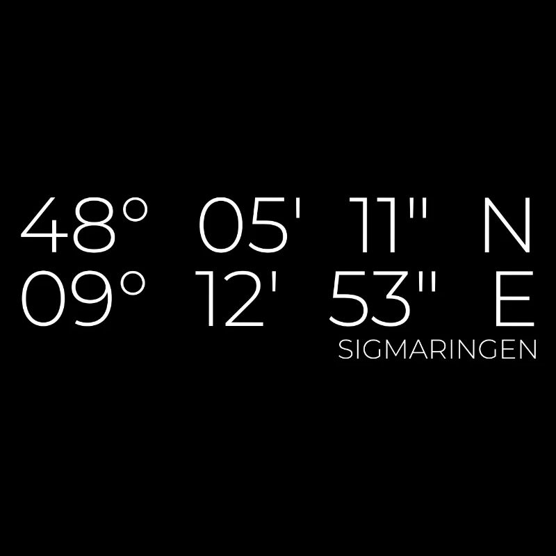 Coordinates Sigmaringen