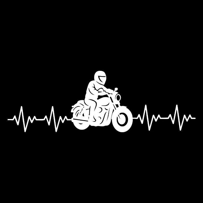 Motorcycle ECG Heartbeat