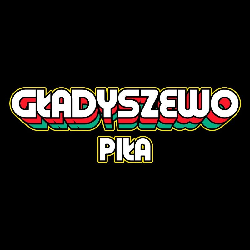 Gładyszewo Piła. Nom du district rétro
