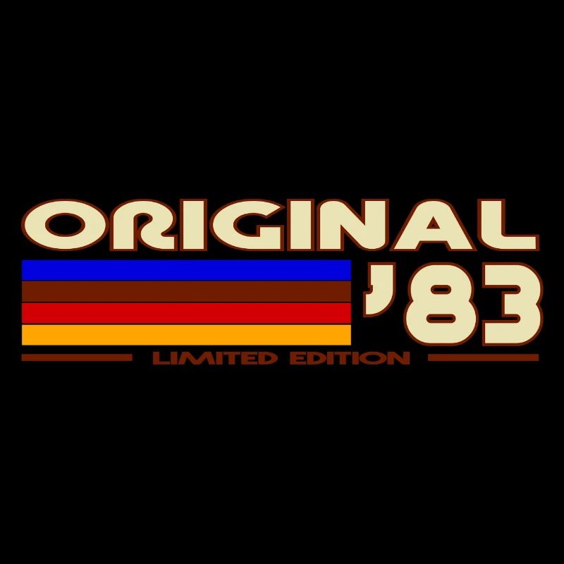 Originale 83 Vintage Rainbow Stripes