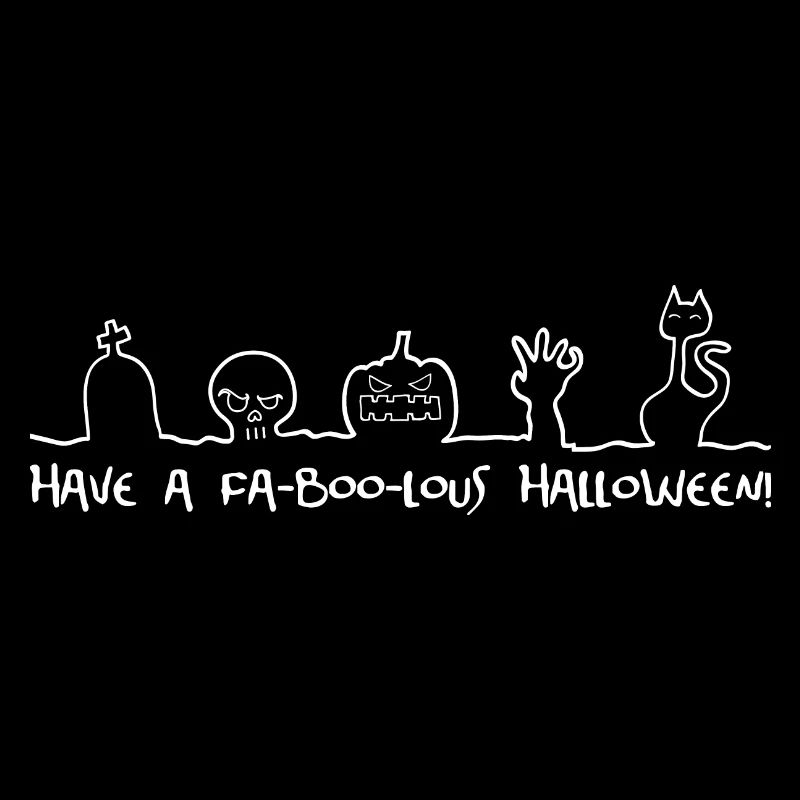Have a fa-boo-lous Halloween