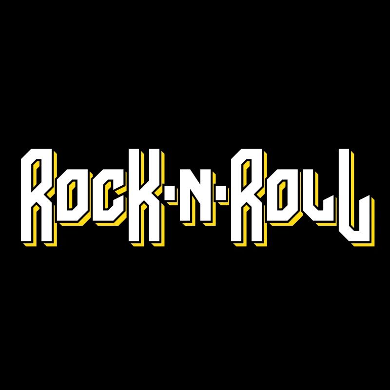 Rock'N'Roll stilisiertes Logo