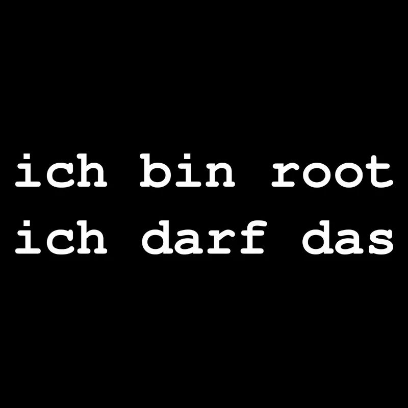 ich bin root