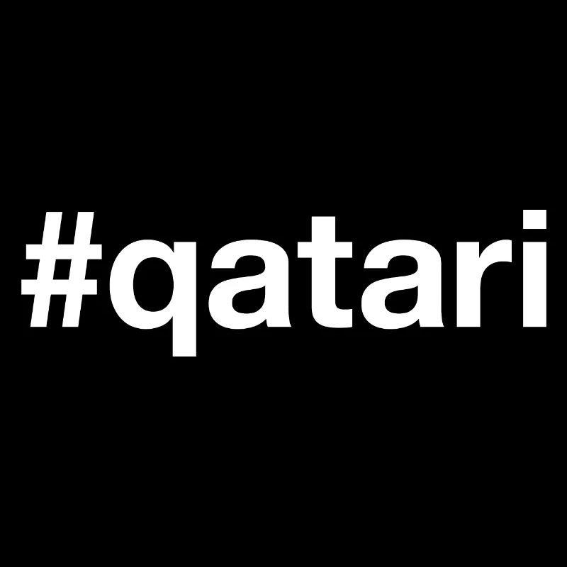 QATARI Qatar Hashtag