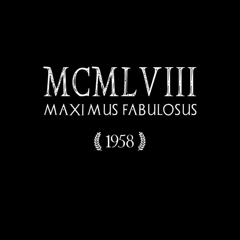 1958 - Der Größte der Legendären - MCMLVIII