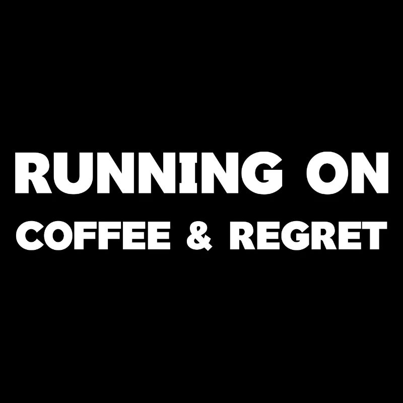 Lebendiges Kaffeezeit-Typografie-Design
