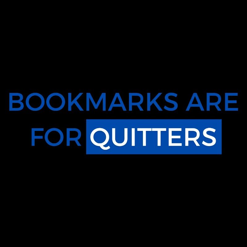 Bookmarks are for posters! Book Design