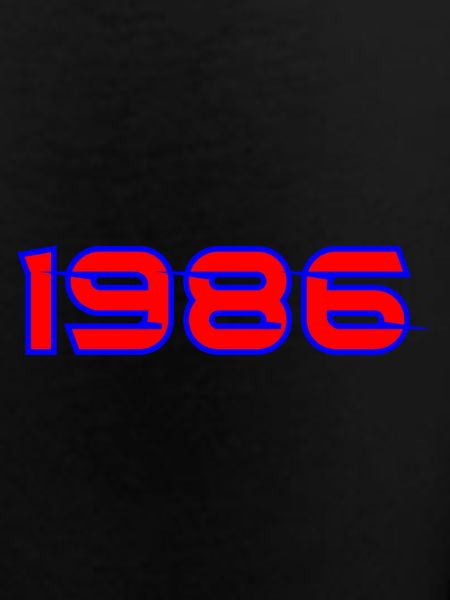 1985 Neon Retro Graffiti