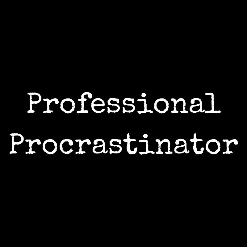 Procrastination de citations drôles