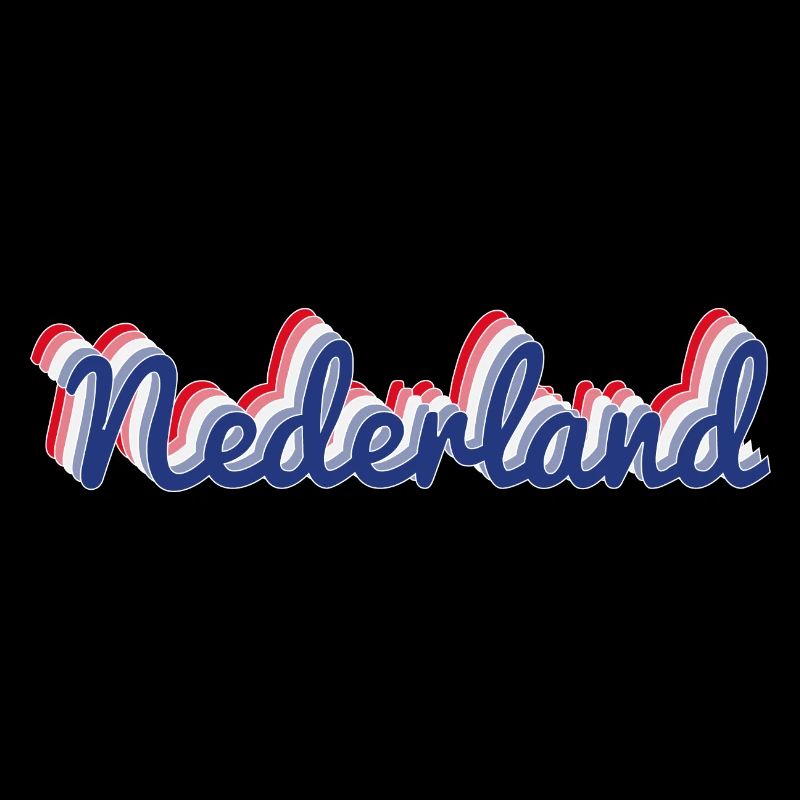 Nederland Script Flag Colors