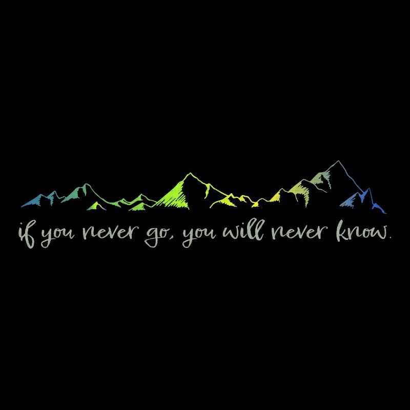 never go, never know