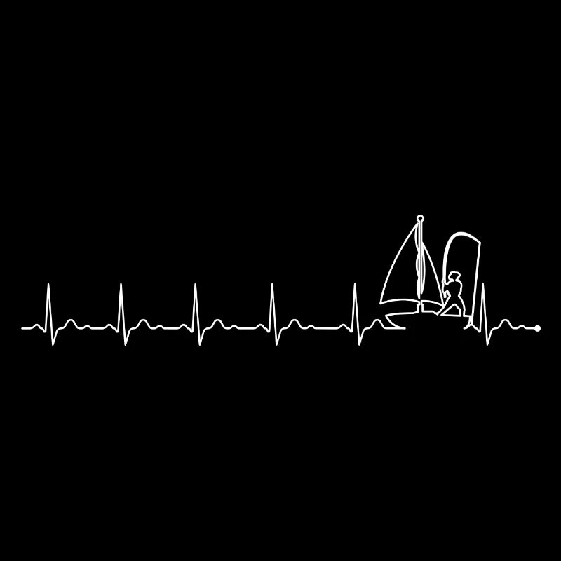 Sailboat on ECG Wave
