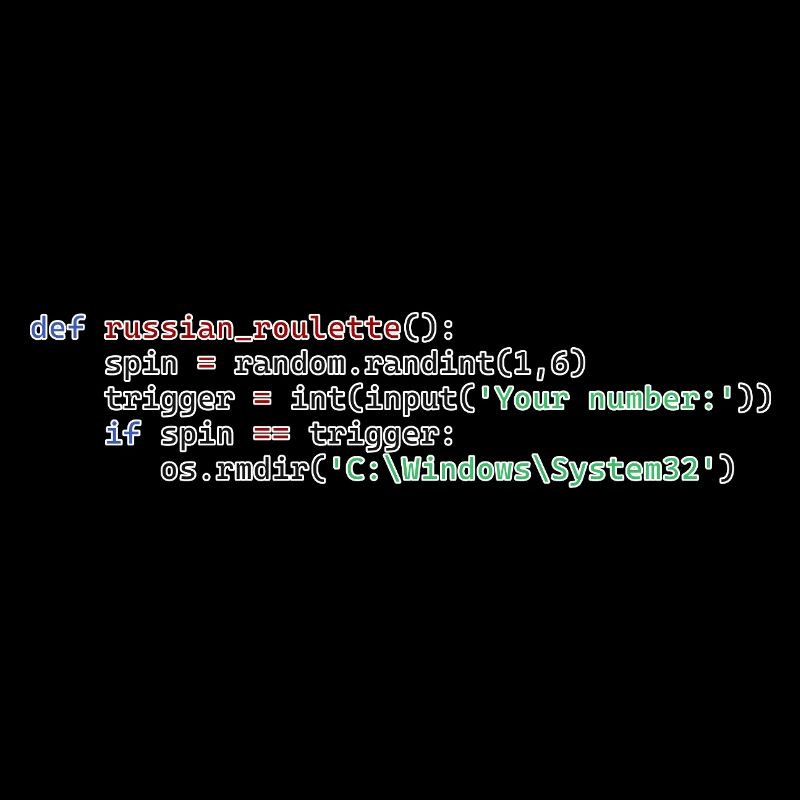 Roulette russe Python