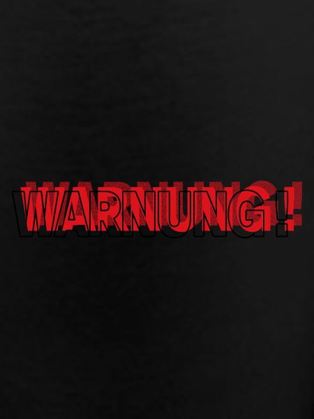 Warning - Modern Statement Design