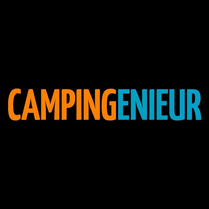 Camping cool funny sayings humor engineer fan