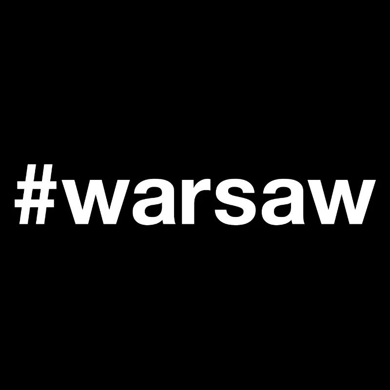 VARSOVIE Warschau Hashtag